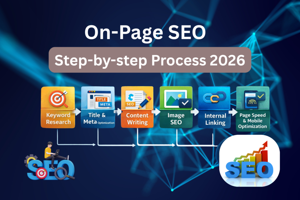 On-page SEO step by step process for 2026