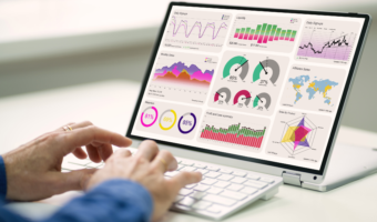 person working on a computer