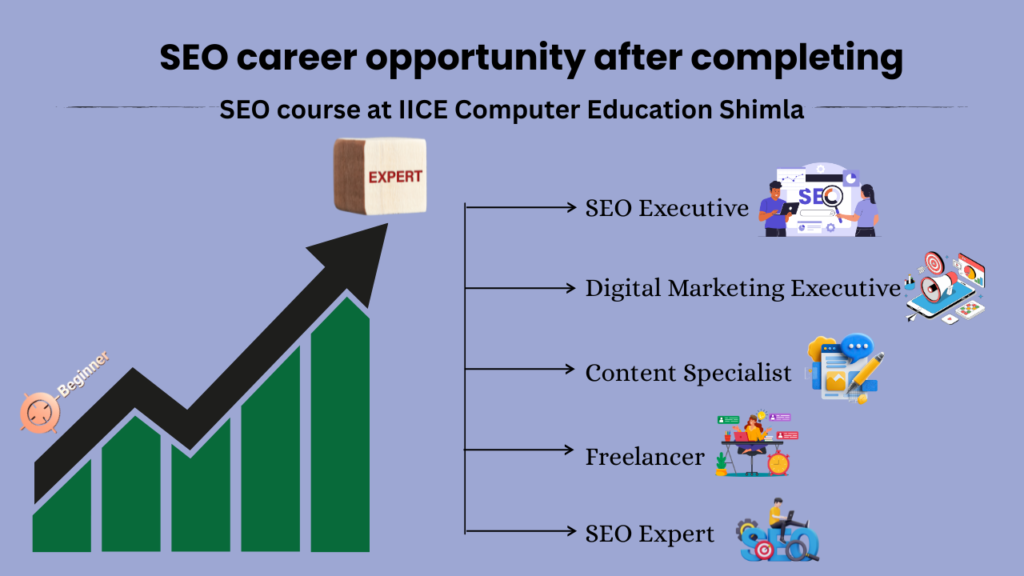 SEO career opportunities after completing SEO course at IICE Computer Education Shimla