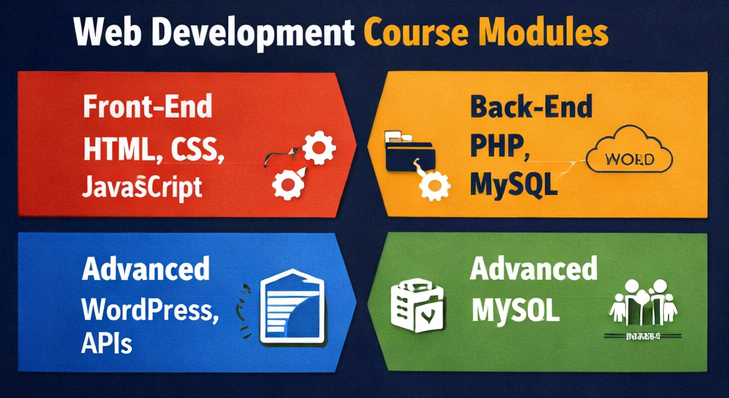 web development course modules