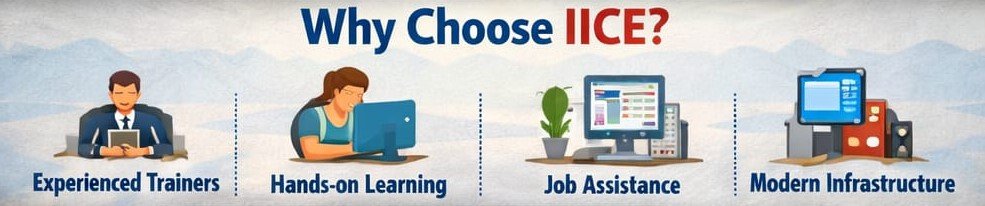 Why choose IICE Computer Education Shimla for full stack web development course with expert trainers and job support