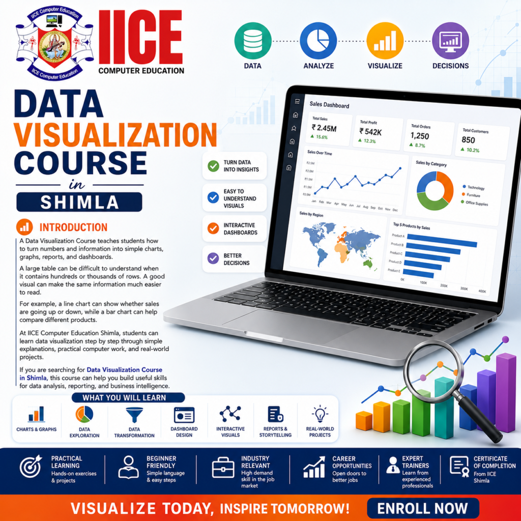 Best Data Visualization Course in Shimla 2026 at IICE