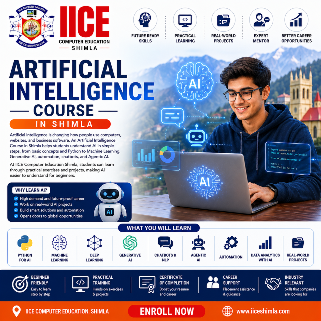 Artificial Intelligence Course in Shimla