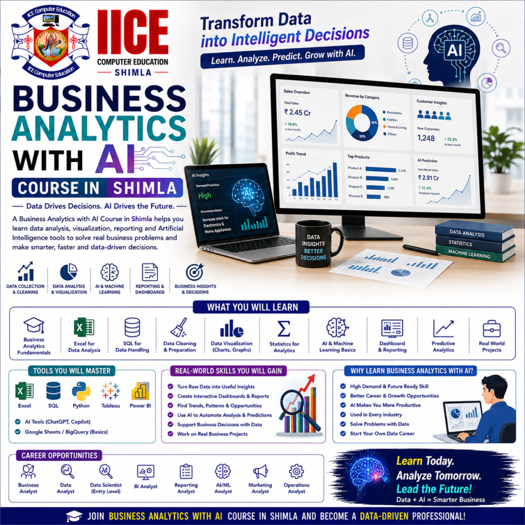 Business Analytics with AI Course