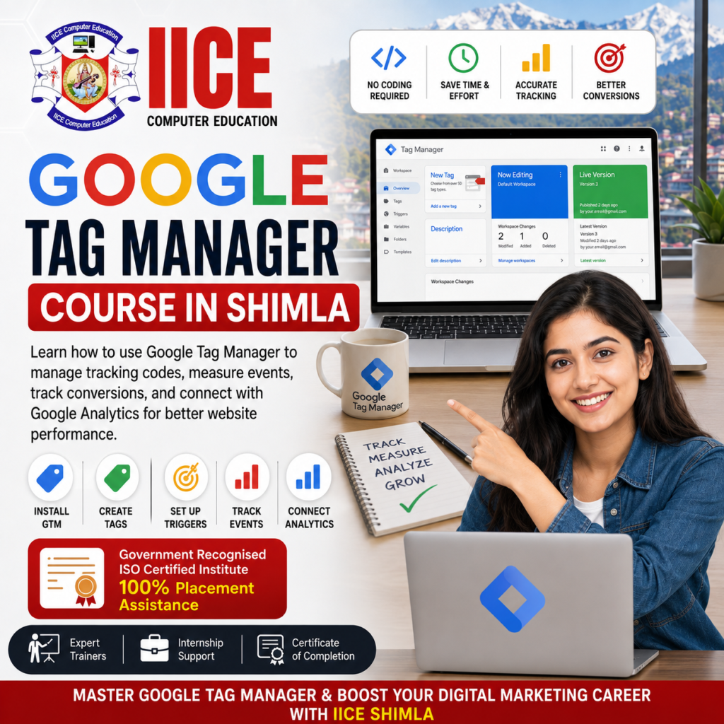 Google Tag Manager Course in Shimla