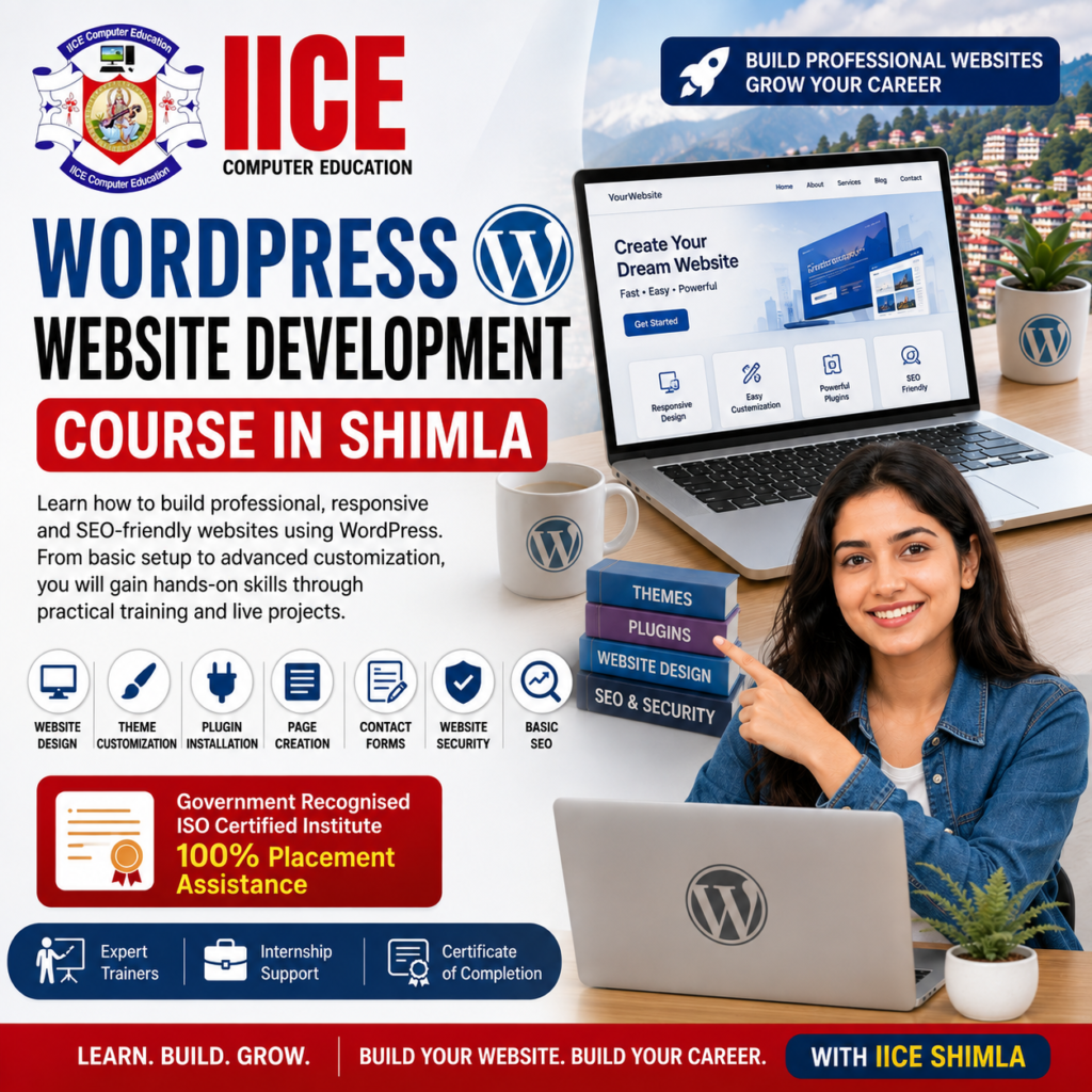 WordPress Website Development Course in Shimla
