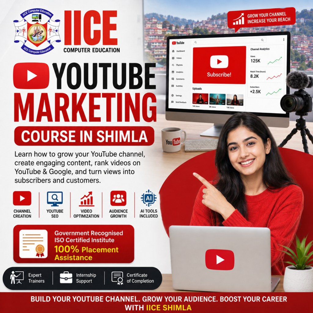 YouTube Marketing Course in Shimla