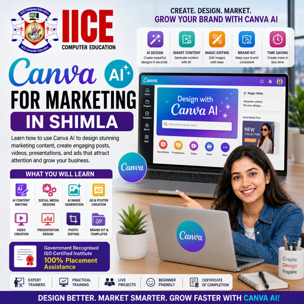 Canva AI for Marketing in Shimla