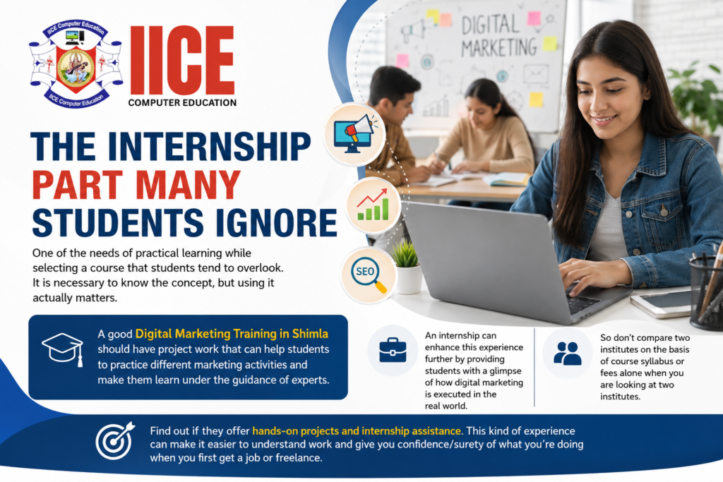 Digital Marketing Training in Shimla with hands-on projects and internship opportunities for students