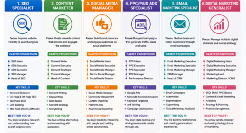 Digital Marketing Career Paths