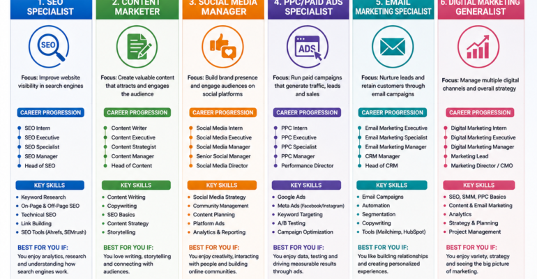 Digital Marketing Career Paths