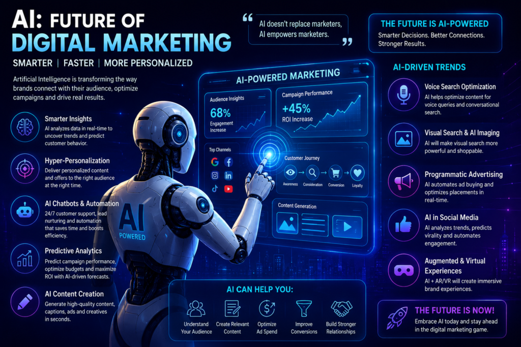 AI in Digital Marketing using ChatGPT Google Gemini Marketing Automation and Analytics
