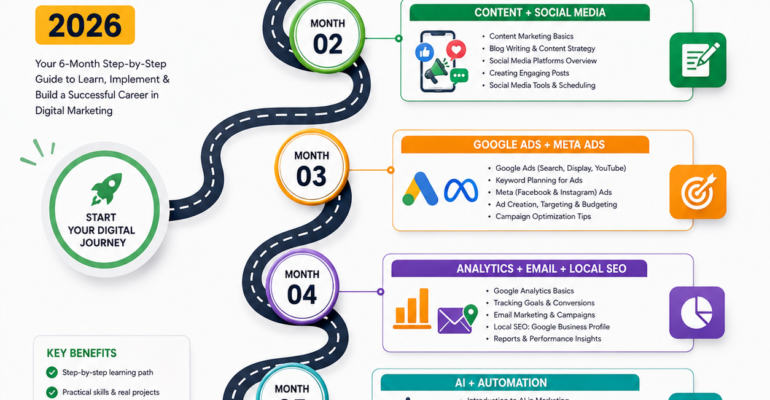 Digital Market career roadmap 2026