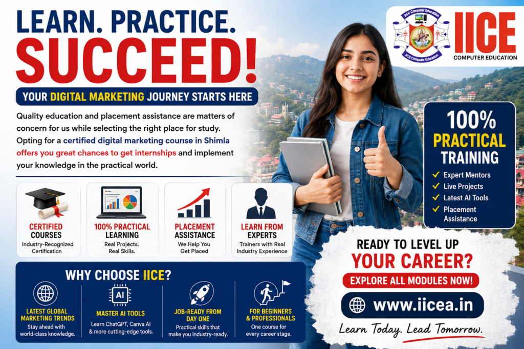 digital marketing institute in Shimla