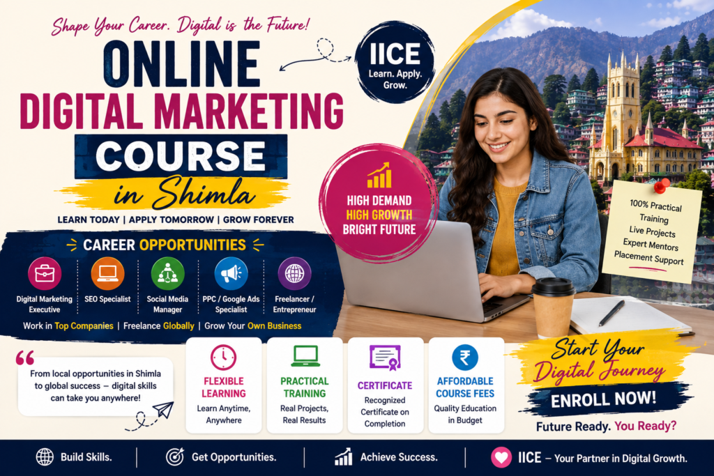 Online Digital Marketing Course in Shimla.