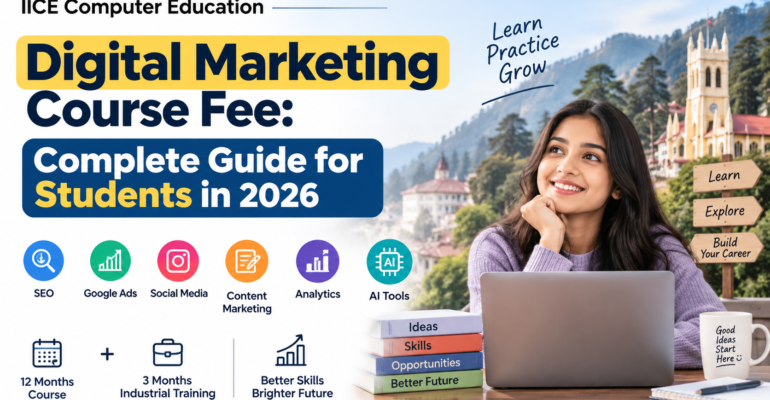 Digital marketing course fee